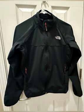 The North Face Summit Series Windstopper Softshell Jacket Black size Small